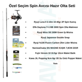 Özel Seçim Spin Avcısı Hazır Olta Seti